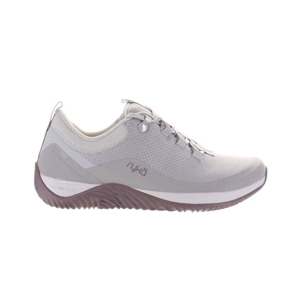 Ryka Womens Echo Low Gray Hiking Shoes Size 8.5 Medium (B, M)